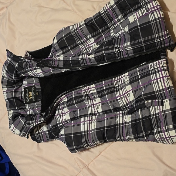 Gilet body warmer. Stripes, checkered - Picture 2 of 2